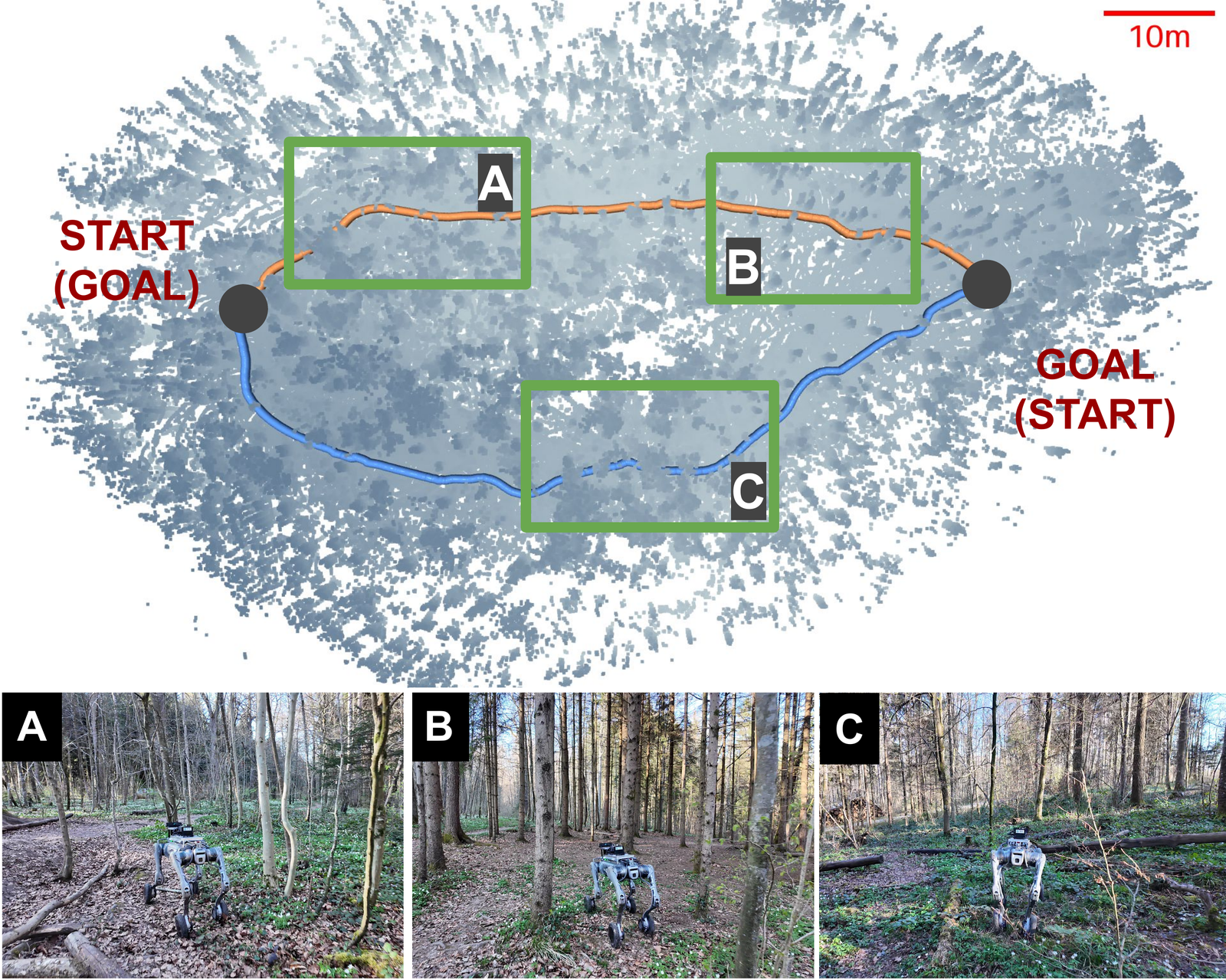 Forest Environment Navigation